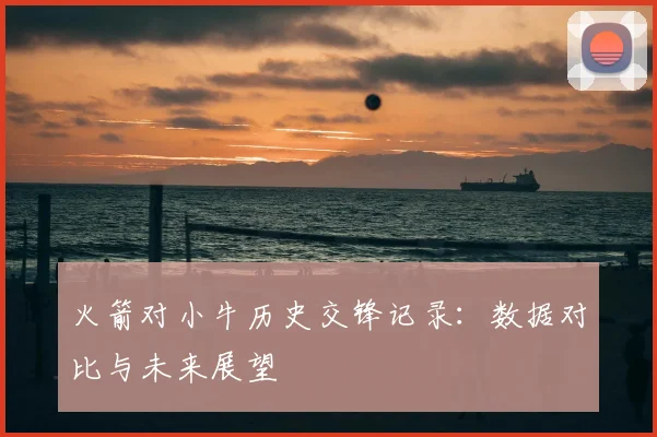 火箭对小牛历史交锋记录：数据对比与未来展望